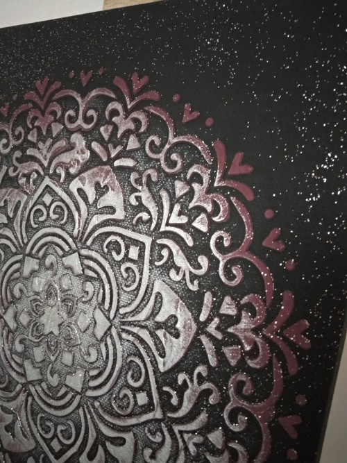 Mandala Harmonie stříbrná — foto 3