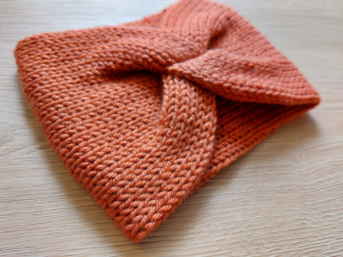 RUSTY - Dámská pletená čelenka — foto 2