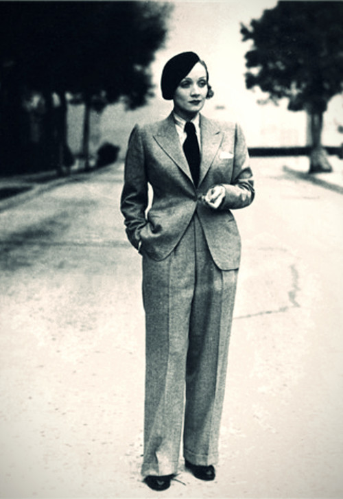Kalhoty tvídové, Marlene Dietrich — foto 6