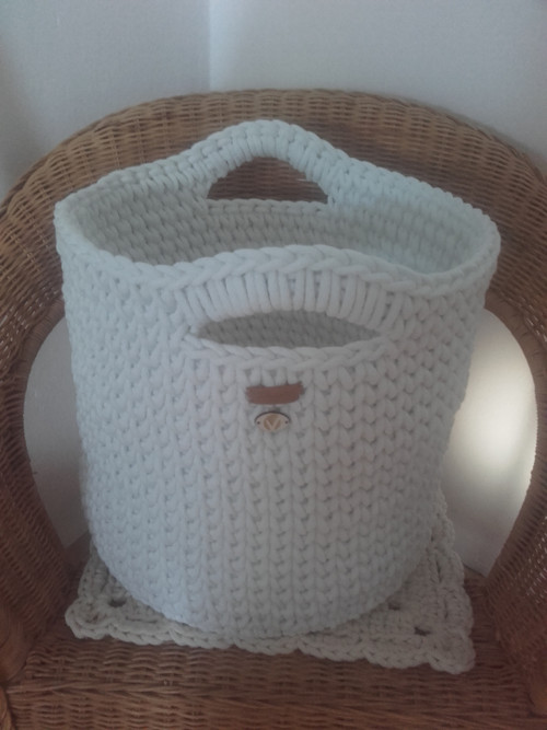Dizajnový kôš HYGGE biely — foto 4