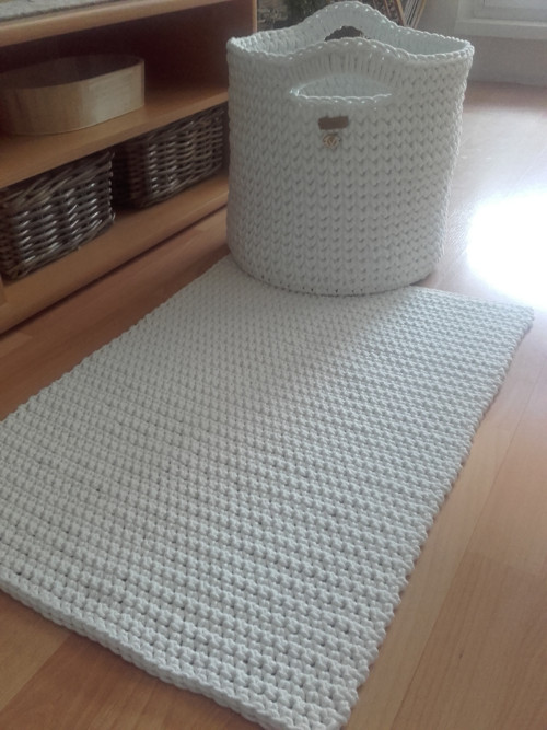 Dizajnový kôš HYGGE biely — foto 3