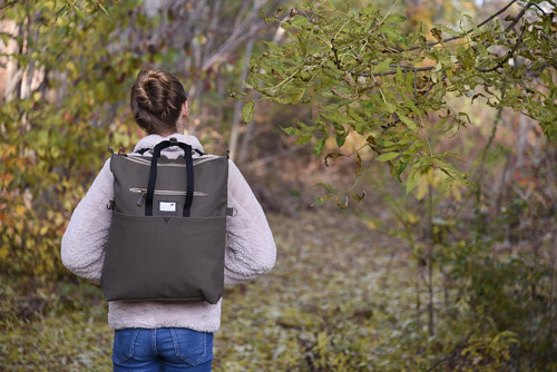 PENTABACKPACK - khaki - hořčice - černá — foto 3