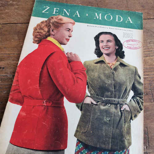 ŽENA a MÓDA ... módní časopis ... 2/1952 — foto 2