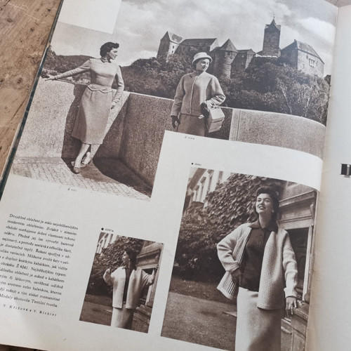 ŽENA a MÓDA ... módní časopis ... 1/1957 — foto 6