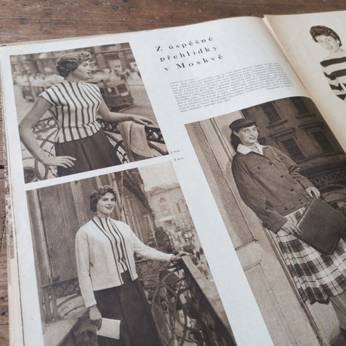 ŽENA a MÓDA ... módní časopis ... 10/1957 — foto 5