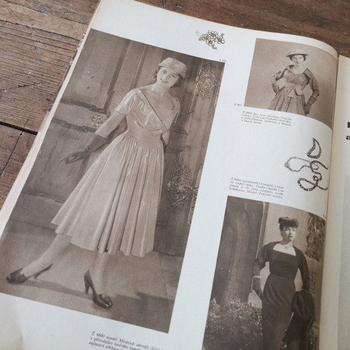 ŽENA a MÓDA ... módní časopis ... 11/1957 — foto 5