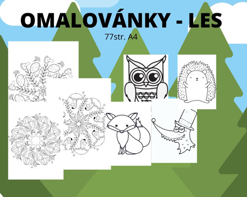 LES omalovánky — foto 2