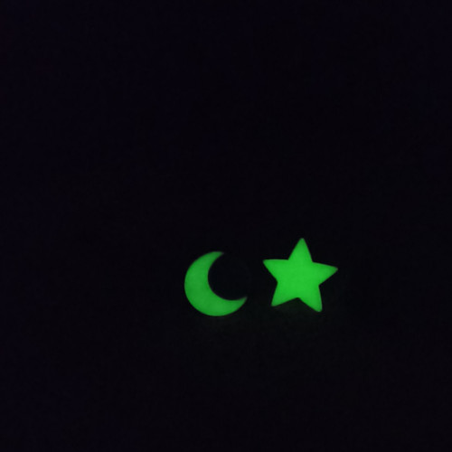 Vesmírné náušnice z FIMO hmoty. — foto 5