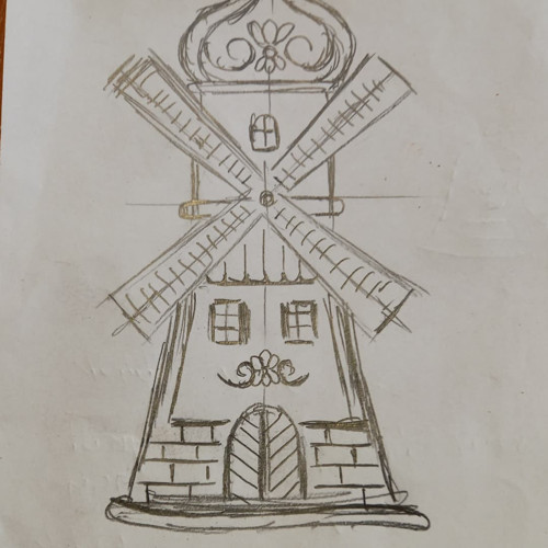 Dřevěná forma mlyn — foto 3