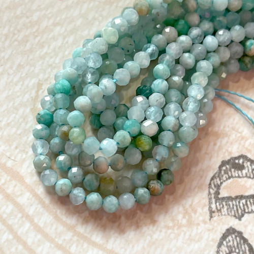 Larimar broušené korálky / 2,7mm — foto 2