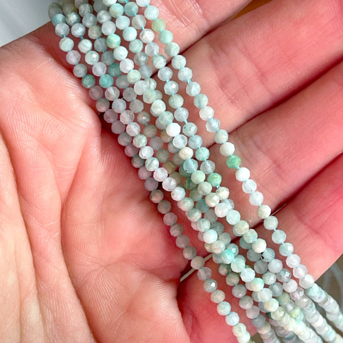 Larimar broušené korálky / 2,7mm — foto 4