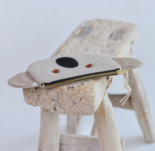 Lněná kapsička POKETKA - Koala — foto 3