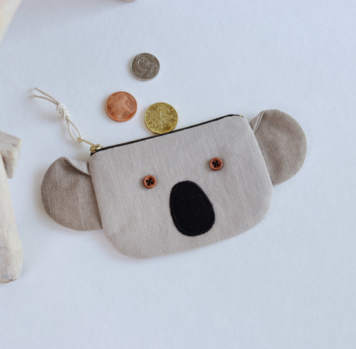 Lněná kapsička POKETKA - Koala — foto 2