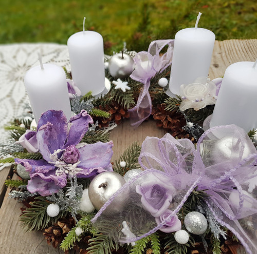Adventní věnec na stůl - rezervace — foto 2