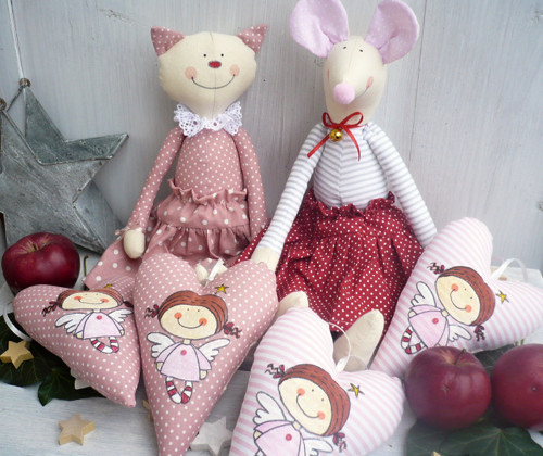 Myška, kočička a srdíčka — foto 2