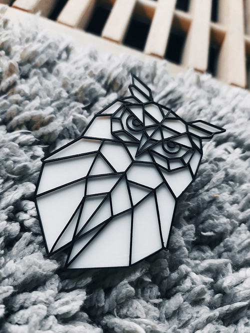 Brož sova geometrická — foto 3