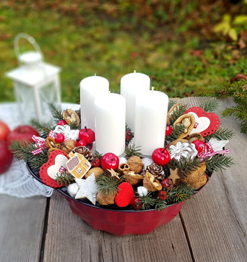 Adventní svícen "Vánoční pečení" — foto 2