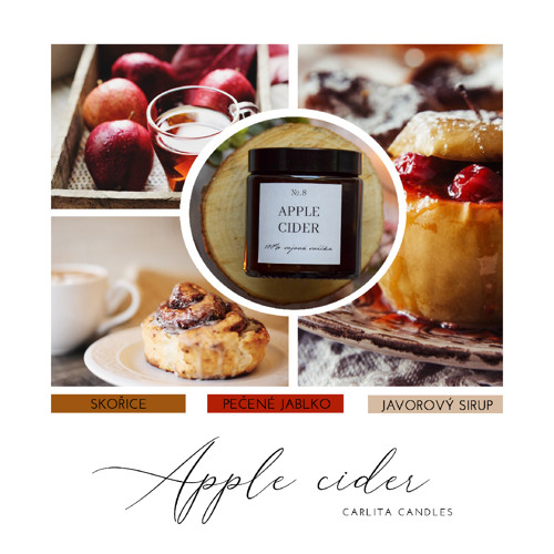 Sójová svíčka | Apple cider — foto 2