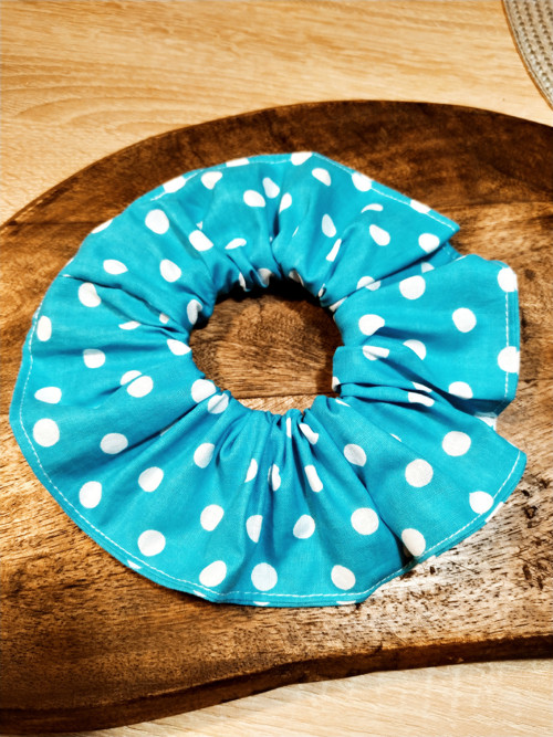Scrunchie - látková gumička — foto 2