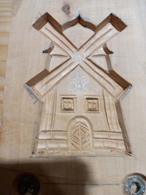 Dřevěná forma mlyn — foto 3
