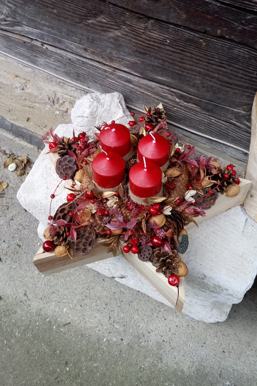 Advent s hvězdou 47 cm — foto 2