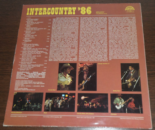 INTERCOUNTRY ´86, gramodeska — foto 2