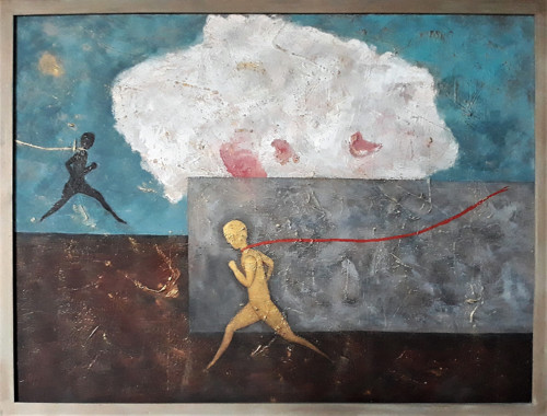 Obraz "Na konci zdi" — foto 2