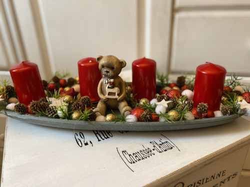 Adventní svícen medvídek — foto 2