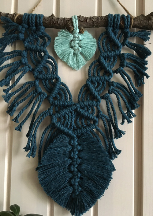 Macramé závěs — foto 2