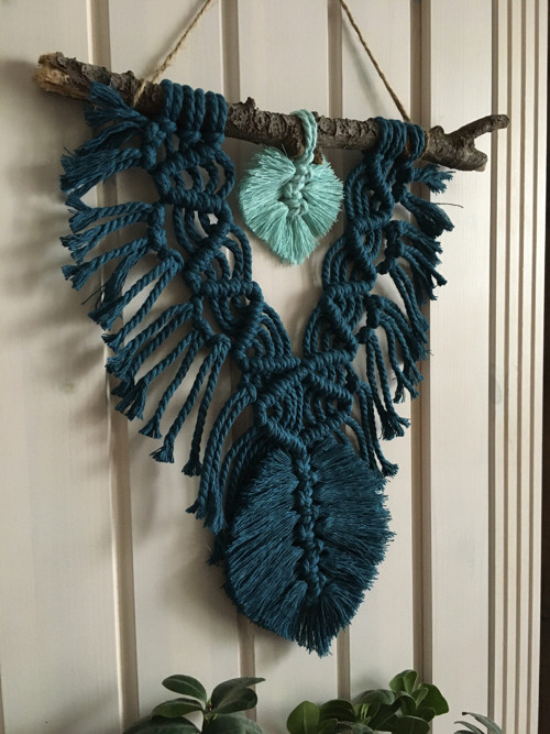 Macramé závěs — foto 3