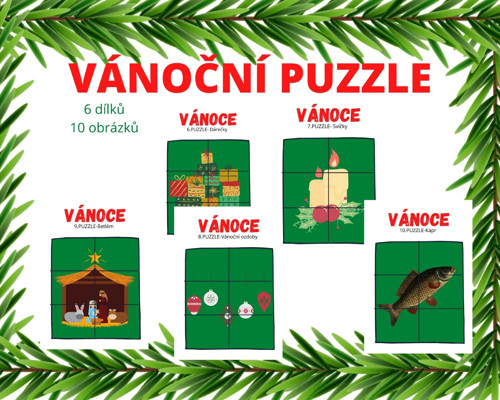 Vánoční puzzle — foto 2