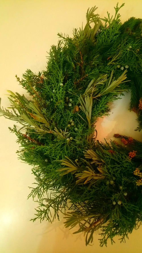Venkovní věnec na VRATA — foto 3