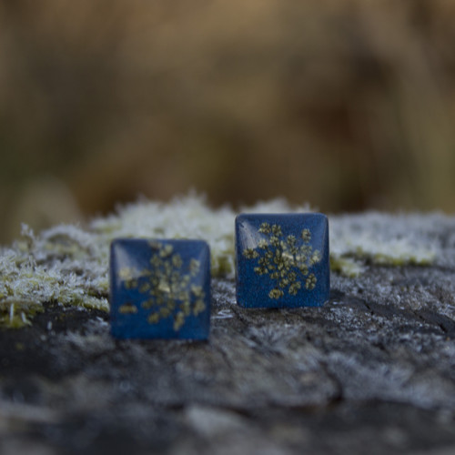 Náušnice divoká mrkev 12 mm — foto 4