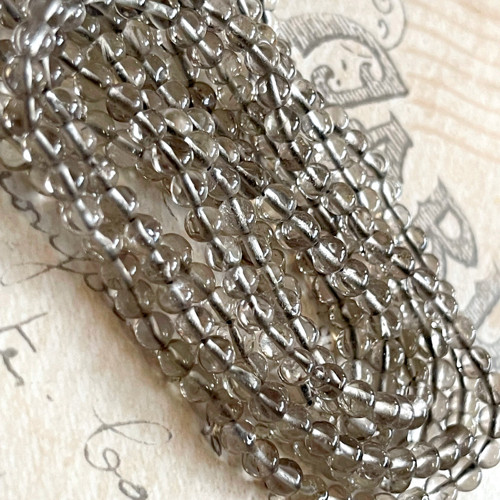 Záhněda korálky okrouhlé / 3mm — foto 4