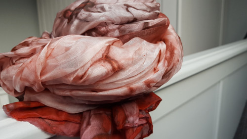 Šál Lososová , 180x90 cm — foto 2
