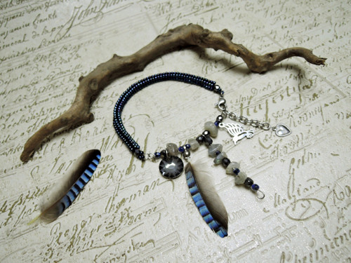 Boho náramek s přívěsky "Jay" — foto 2
