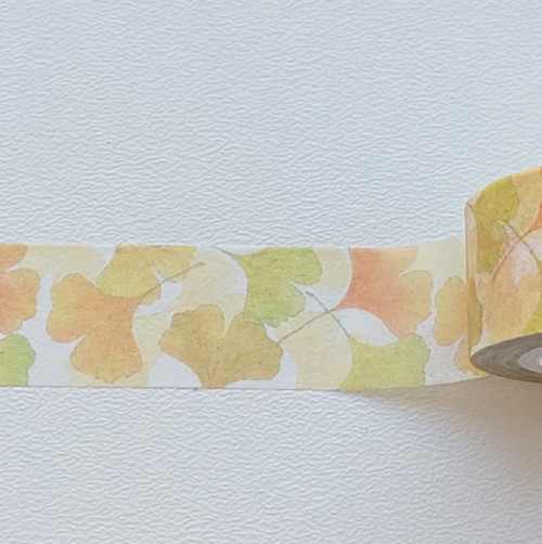 Washi páska. Lístky jinanu. — foto 2