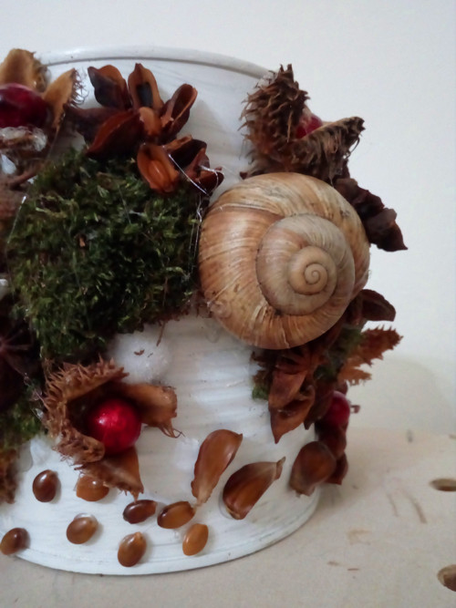 Obal ADVENŤÁČEK natural floral art — foto 3