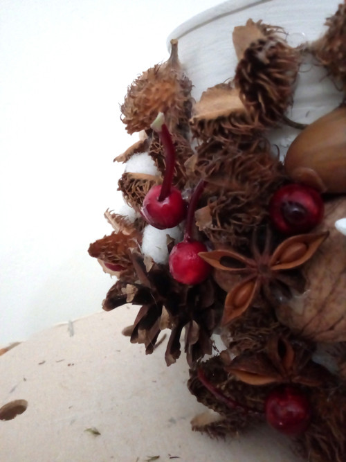 Obal ADVENŤÁČEK natural floral art — foto 5