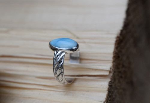 Prsten larimar - Ag — foto 3