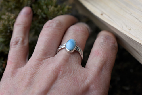 Prsten larimar - Ag — foto 5