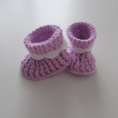 Háčkované botičky (10 cm) — foto 2