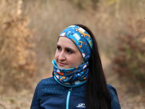 Úpletová čelenka bágre — foto 2