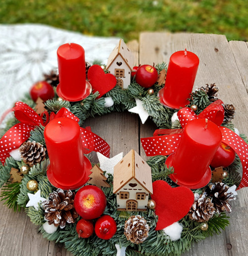 Adventní věnec - rezervace — foto 2