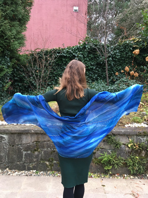 Hedvábná šála - La Mer — foto 6