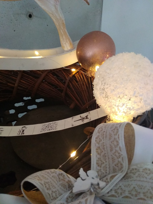 Velký adventní věnec s koníkem — foto 2