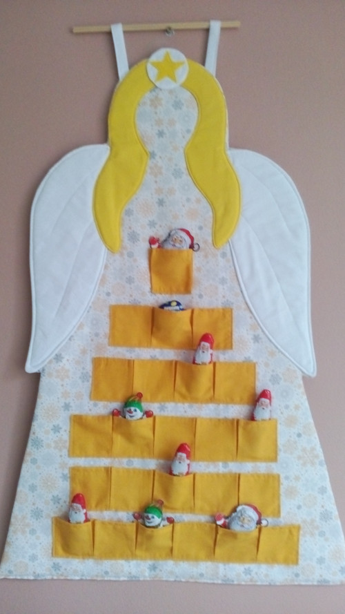 Adventní kapsář-kalendář Anděl — foto 3