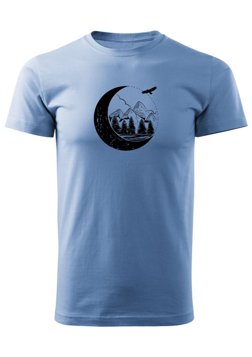 Pánské tričko "Explorer & Moon" — foto 3