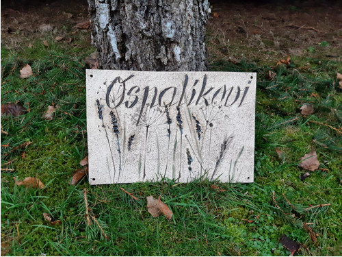 Jmenovka s travinami — foto 3
