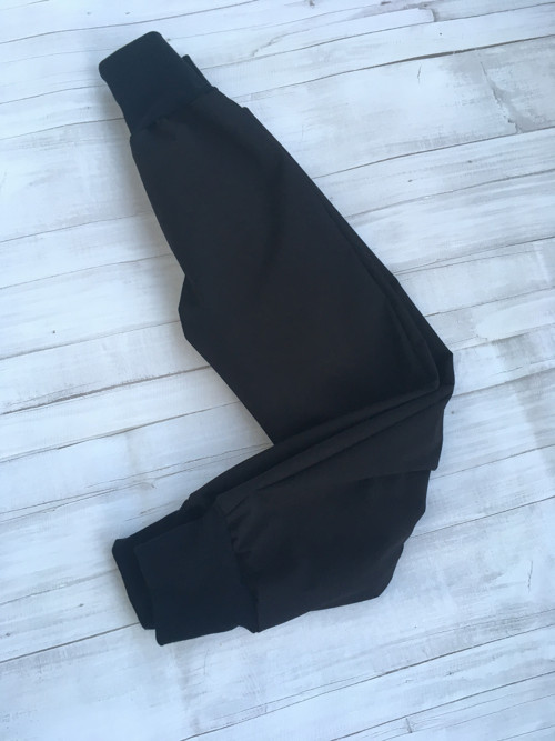 Softshell kalhoty Basic černá VEL. 80-170 — foto 3